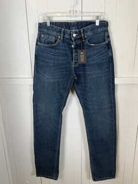 Buck Mason Men's Blue Jeans Size 31x34 Cotton NWT